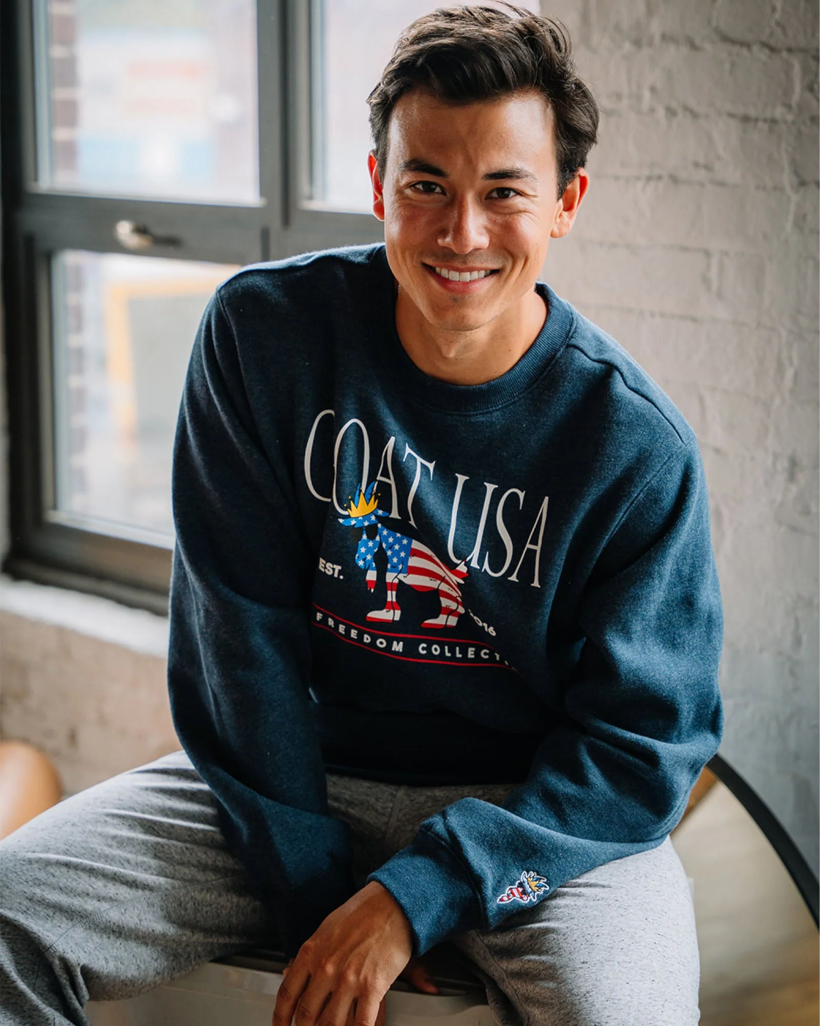 North Tyson Freedom Crewneck Sweatshirt - Image 4